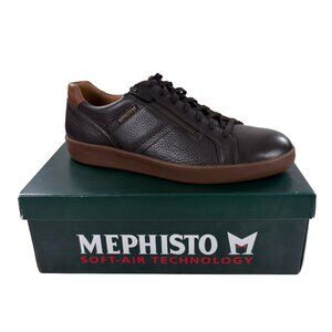 Mephisto Henrik Walking Shoes Mens Size 12.5 Soft Air Casual Sneaker Dark Brown